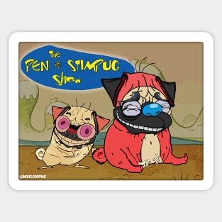Ren and Stimpy Sticker